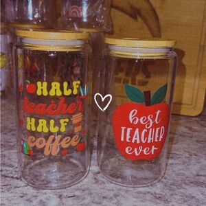 Half Teacher Half Coffee cup
